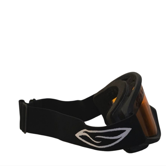 Smith Electra Airflow Black and Orange Ski Goggles - Picture 2 of 8